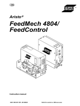 ESAB FeedMech 4804, FeedControl - Aristo® User manual