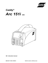 ESAB Caddy Arc 151i VRD User manual