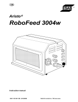 ESAB RoboFeed 3004w - Aristo RoboFeed 3004w User manual