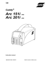 ESAB Arc 201i A33 User manual