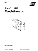 ESAB FeedAirmatic M10 User manual