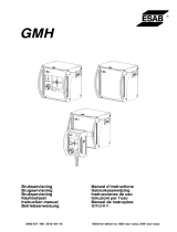 ESAB GMH User manual