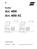 ESAB 400i XC - Buddy™ Arc 400i User manual