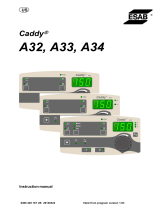 ESAB A32, A33, A34 Caddy® User manual