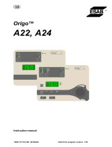 ESAB A24 Origo™ User manual