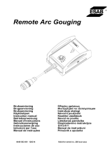 ESAB Remote Arc Gouging User manual