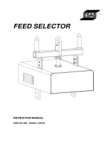 ESAB Feed Selector User manual