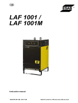 ESAB LAF 1001 / LAF 1001M User manual