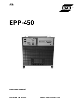 ESAB EPP-450 User manual
