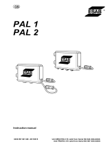 ESAB PAL 1, PAL 2 User manual