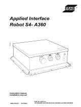 ESAB Applied Interface Robot S4- A360 User manual