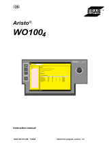 ESAB WO1002 Aristo® User manual