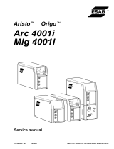 ESAB Arc 4001i Aristo Origo™ User manual