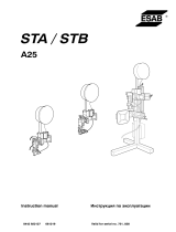 ESAB STB A25 STA User manual