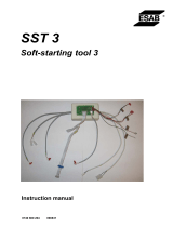 ESAB SST 3 Soft-Starting Tool 3 User manual