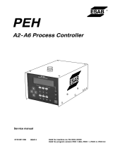ESAB PEH A2-A6 Process Controller User manual
