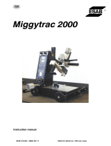 ESAB Miggytrac 2000 User manual