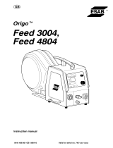 ESAB Origo™ Feed 4804 User manual