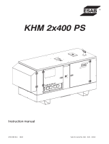 ESAB KHM 2x400 PS User manual