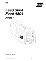 ESAB Feed 3004, Feed 4804 - Aristo® User manual