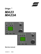 ESAB MA23A Origo™ black User manual