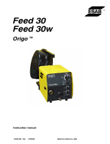 ESAB Feed 30, Feed 30w User manual