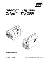 ESAB CaddyTig 200 User manual