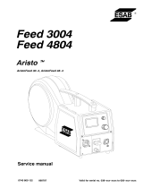 ESAB AristoFeed 30-4 User manual