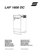 ESAB LAF 1600 User manual