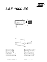 ESAB LAF 1000 ES User manual