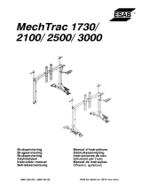 ESAB MechTrac 1730/2100/2500/3000 User manual