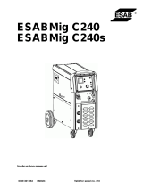 ESAB ESABMig C240s User manual