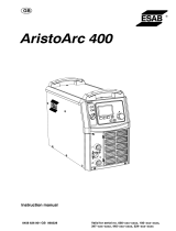 ESAB Aristo®Arc 400 User manual