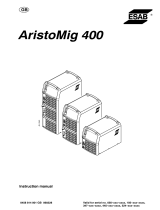 ESAB Aristo®Mig 400 User manual