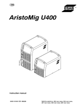 ESAB AristoMig U400 User manual