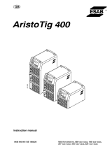 ESAB AristoTig 400 User manual