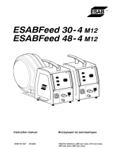 ESAB Feed 30-4 M12, Feed 48-4 M12 User manual