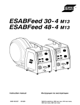 ESAB Feed 30-4 M13, Feed 48-4 M13 User manual