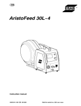 ESAB Aristo®Feed 30L-4 User manual