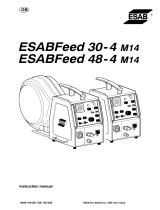 ESAB Feed 30-4 M14, Feed 48-4 M14 User manual
