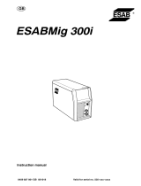 ESAB Mig 300i User manual