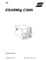 ESAB Mig C300i User manual