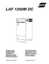 ESAB LAF 1250M User manual