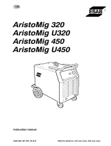 ESAB AristoMig 450 Aristo<sup>®</sup>Mig U320 User manual
