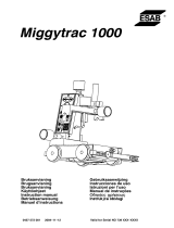 ESAB MIGGYTRAC 1000 User manual