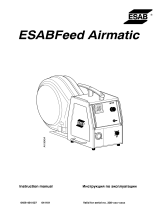 ESAB Feed Airmatic User manual