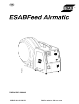 ESAB Feed Airmatic User manual