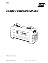 ESAB LHN 250, Caddy® Professional 250 User manual