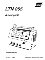 ESAB LTN 255 User manual