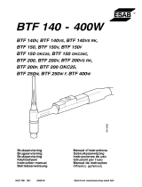 ESAB BTF 250W User manual